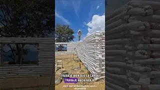 casa en superbloque, casa ecol&oacute;gica #agropollitas #enunahectarea #casaentierra #tapia