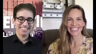 Hilary Swank travels to Mars in Netflix's Away, but wouldn't do it in reality