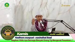 Ngaji yaqulu - Nasoihal ibad - Ustad arjuna