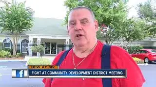 Argument at Pasco Co. Community Development District meeting turns violent