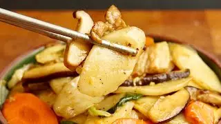 Shanghainese Stir-Fried Rice Cakes