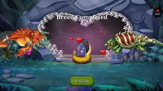 Breeding a Threaser Hydra with a Manzano Monster in Sea Monster City