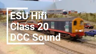 ESU Hifi Class 20 DCC Sound In A Bachmann Model