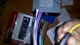 Магнитола и антенна 2.4 МГЦ с али