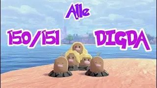 Alle 150/151 Digda Standorte | Pokemon Schwert und Schild DLC