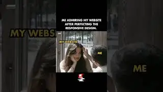 Moment When Your Website Looks Perfect on Every Screen Right? #shorts