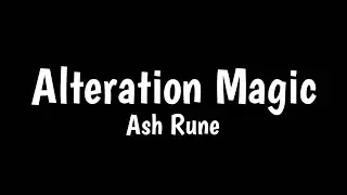Ash Rune Spell Sound Effect FX (Skyrim)