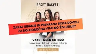 Zakaj gibanje in prehrana nista dovolj za dolgoročno zdravje