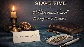 A Christmas Carol &middot; Stave 5 Redemption & Renewal | Creative Reflection Finale Read-Along