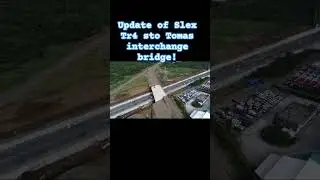 Slex Tr4 Sto tomas interchange bridge Update!#slextr4 #smc