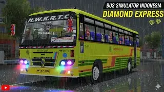 💎DIAMOND EXPRESS ' Livery Download Ksrtc Kms Built Bus Mod - For Bussid Free Release #mods #bussid