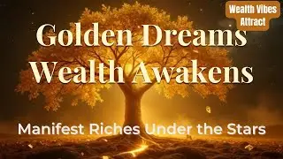 Unlock Limitless Wealth Energy: Watch This Magical Golden Tree Manifest Money into Your Life Instant