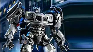 Transformers, Jazz vs. Brawl stop motion.