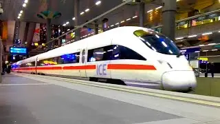🚄 DB ICE T departing BERLIN CENTRAL STATION