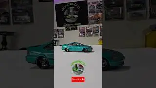 I'm OBSESSED with This 1995 Honda Civic Coupe EJ1 Aztec Green Diecast! #Hptwheels #Diecast