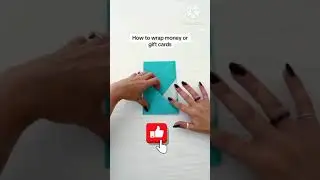 How to wrap money or gift cards