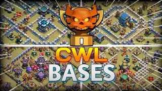 Best Bases For Every TownHall #cwlbase
