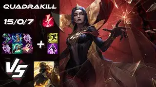MID LeBlanc vs Akshan [QUADRAKILL] - NA Challenger Patch 25.20