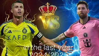 Cristiano Ronaldo vs messi in the last year 🥶🔥#football #edit #realmadrid #messi #ronaldo #remix 