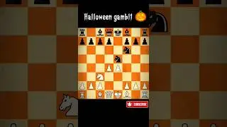 Surprise your opponent with this Trap☠️🔥 #viralshorts #shorts #halloweengambit #chess