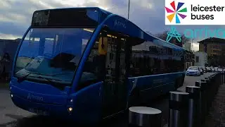 FULL ROUTE JOURNEY - Arriva Midlands Route 27 - Ratby to Leicester City Centre l 8037 BK25 DBO