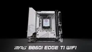 MPG B860I EDGE TI WIFI - Performances puissantes, design raffin&eacute; | Carte m&egrave;re gaming MSI