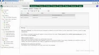 Download and install free business management system