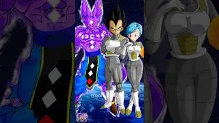 Vegeta Family VS Beerus #shorts #dbs #goku #dragonball