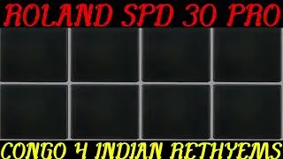 Roland spd 30 new rethyems patch congo 4 #congo #rethyms#spd30 #octapad #trend