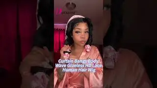 So cuteee😍Simply having a curtain bangs🥳🥳#dorsanee #dorsaneewig #dorsaneehair #wigs #highlights