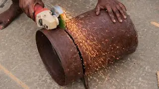 Primitive DIY Grill Stove | Long Burning | Budget Survival Hack