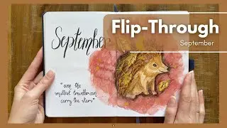 Bullet Journal Review 🦔  September Spreads, Habits & Lessons Learned
