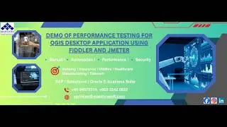 Demo of Performance Testing for QGIS Desktop Application Using Fiddler & JMeter