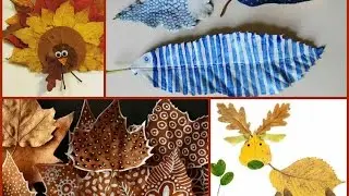 Fall Leaf Craft Ideas - Leaves Crafts for Kids and Adults