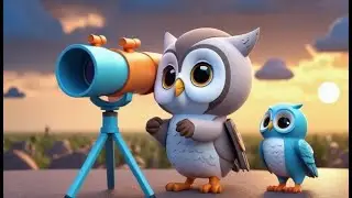 Three Wise Owls Know Sunny and Rainy | Weather Song for Kids | Fun Learning Rhyme with Rhyme Zoo