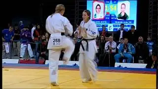 The 1st KWUCHAMP 2013 Final Women -65kg. Sabaeva Anzhelika vs. Meskauskine Aneta