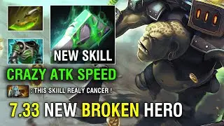 Rework New [Alchemist] Hard Carry Broken Skill Hit So Pain With Max Attack Speed Build Dota2 7.33