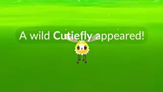 First Ever Cutiefly in Pok&eacute;mon Go