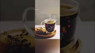 Double Wall Glass Mug with Real Dried Flowers ldeal for Gifting, Home & Office