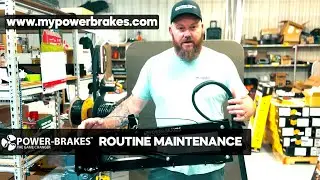 Power Brakes The Game Changer&trade; Routine Maintenance