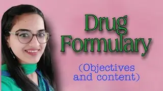 Hospital Formulary | Objectives | content