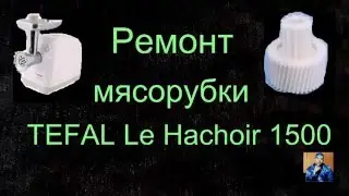 Ремонт мясорубки Tefal Le Hachoir 1500 (Шестерня с Aliexpress)