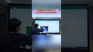 This Smart Board is A GAME CHANGER! 🤯 10-Touch + Dual OS!