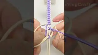 How to Tie Fancy Wheat Knot 2602037 Quick Macrame Tutorial #shortstutorial #knot #diy#handmade