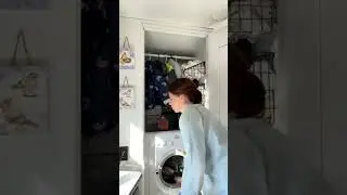 How I do laundry in an RV. #tinyhouseonwheels #rvers #nomadiclifestyle #laundry