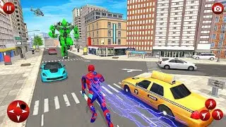 Rope Robot Hero Superhero Game -  Android Gameplay