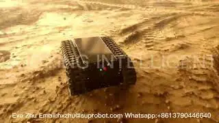600T All Terrain Mobile Tracked Robot Platform Solutions