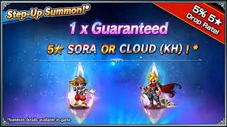 【FFBE】Featured Summon: KINGDOM HEARTS【Global】