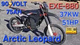Arctic Leopard EXE-880 Electric Dirt Bike Motorcycle