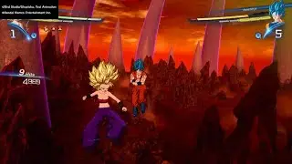 Caulifla vs Goku XVII